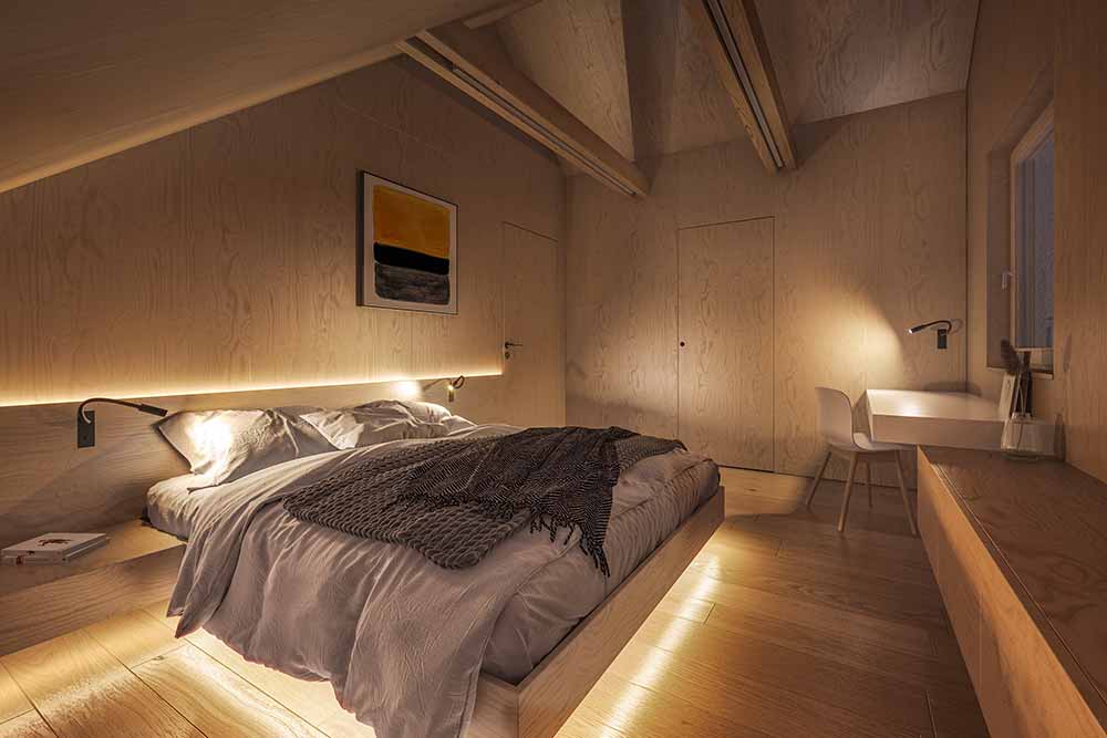Contreplaqué bouleau en panneau de revêtement mur et plafond